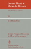 Simple Program Schemes and Formal Languages