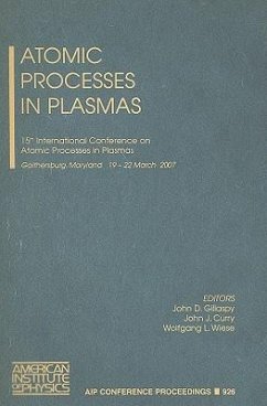 Cover Atomic Processes in Plasmas: 15th International Conference on Atomic Processes in Plasmas, Gaithersburg, Maryland, 19-22 March 2007 [With CDROM]