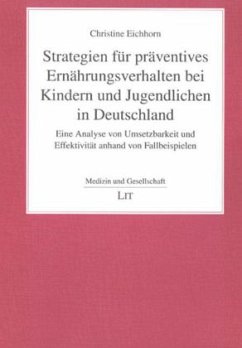 Cover Strategien für präventives Ernährungsverhalten bei Kindern und Jugendlichen in Deutschland