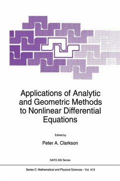 Applications of Analytic and Geometric Methods to Nonlinear Differential Equations - Clarkson, P.A. (Hrsg.)