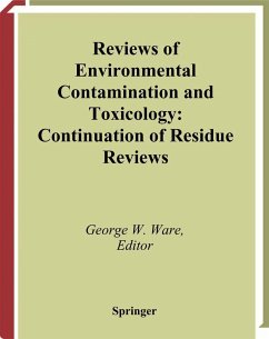 Reviews of Environmental Contamination and Toxicology - Ware, George (Bearb.)