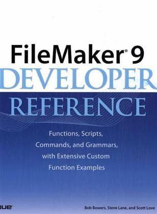 FileMaker 9 Developer Reference FileMaker 9 Developer Reference