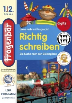 Fragenbär, 1./2. Klasse - Richtig schreiben, CD-ROM