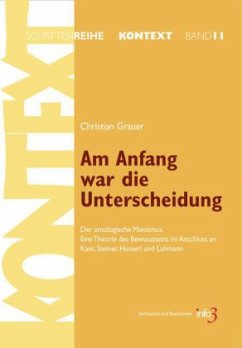 Am Anfang war die Unterscheidung - Grauer, Christian