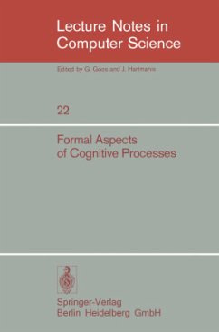 Formal Aspects of Cognitive Processes