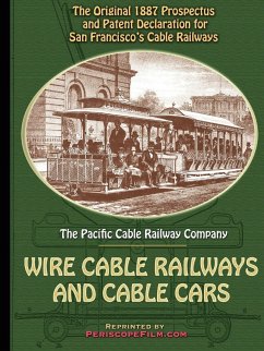 Cover 1887 Prospectus for San Francisco's Wire Cable Railways and Cable Cars