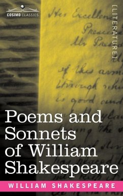 Cover Poems and Sonnets of William Shakespeare