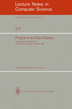 Programs as Data Objects