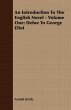 An Introduction to the English Novel -... - Bild 1