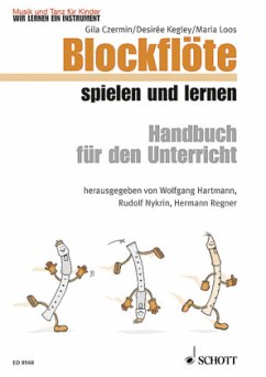 Cover Blockflöte spielen und lernen, Handbuch für den Unterricht