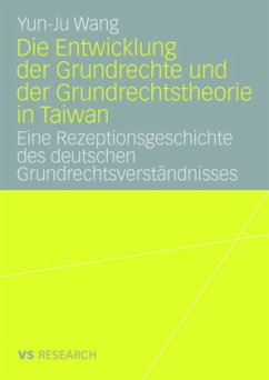 Die Entwicklung der Grundrechte und der Grundrechtstheorie in Taiwan - Wang, Yun-Ju