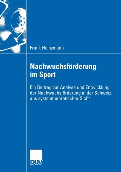 Nachwuchsförderung im Sport - Heinzmann, Frank