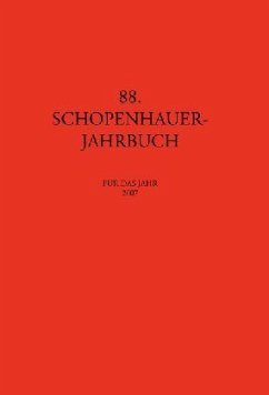 Schopenhauer-Jahrbuch / Schopenhauer Jahrbuch Bd.88/2007