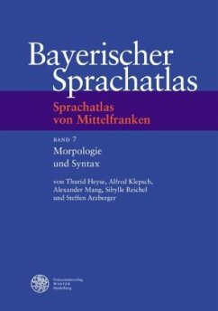 Cover Sprachatlas von Mittelfranken