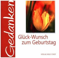 Glück-Wunsch zum Geburtstag