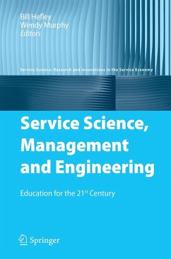 Service Science, Management and Engineering - Hefley, Bill / Murphy, Wendy (eds.)