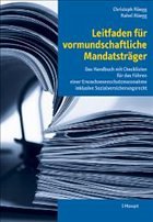 Cover Leitfaden für vormundschaftliche Mandatsträger