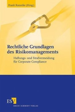 Cover Rechtliche Grundlagen des Risikomanagements