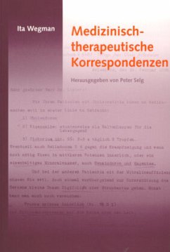 Medizinisch-therapeutische Korrespondenzen - Wegman, Ita