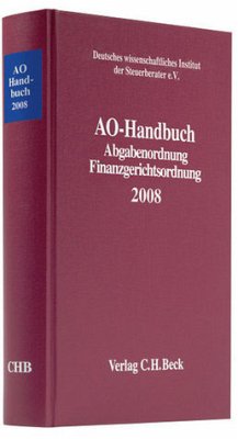 AO-Handbuch 2008 - Deutsches wissenschaftliches Institut der Steuerberater e.V. (Hrsg.)