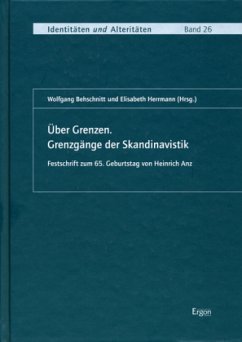 Über Grenzen. Grenzgänge der Skandinavistik