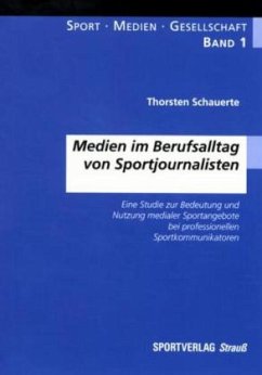 Cover Medien im Berufsalltag von Sportjournalisten