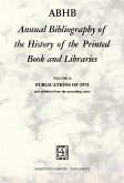 ABHB Annual Bibliography of the History of the Printed Book and Libraries