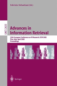 Advances in Information Retrieval - Sebastiani, Fabrizio (ed.)