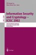 Information Security and Cryptology -... - Bild 1
