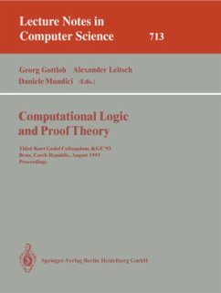 Computational Logic and Proof Theory