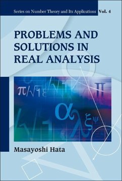 Problems and Solutions in Real Analysis - Hata, Masayoshi