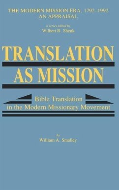 Translation as Mission - Smalley, William A.