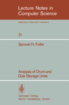 Analysis of Drum and Disk Storage Units - Fuller, S. H.