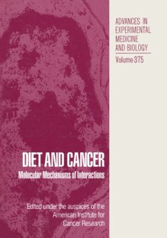 Diet and Cancer - Jacobs, Maryce M. (Hrsg.)