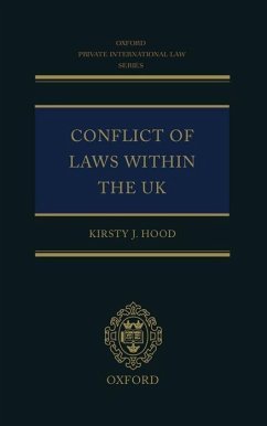 The Conflict of Laws Within the UK - Hood, Kirsty