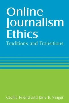 Online Journalism Ethics - Friend, Cecilia; Singer, Jane
