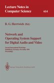 Network and Operating System Support for Digital Audio and Video