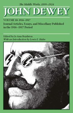Cover Middle Works of John Dewey, Volume 10, 1899 - 1924