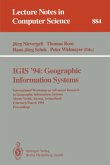 IGIS '94: Geographic Information Systems