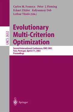 Evolutionary Multi-Criterion Optimization - Fonseca, Carlos M. / Fleming, Peter J. / Zitzler, Eckart / Deb, Kalyanmoy / Thiele, Lothar (eds.)