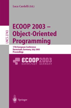 ECOOP 2003 - Object-Oriented Programming - Cardelli, Luca (ed.)