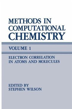 Methods in Computational Chemistry - Wilson
