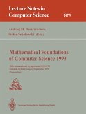 Mathematical Foundations of Computer Science 1993