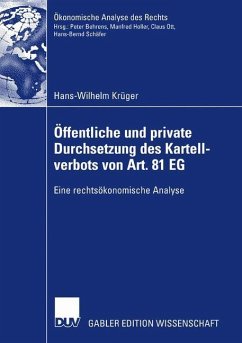 Öffentliche und private Durchsetzung des Kartellverbots von Art. 81 EG - Krüger, Hans-Wilhelm