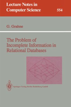 The Problem of Incomplete Information in Relational Databases - Grahne, Gösta