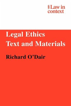 Legal Ethics - O'Dair, Richard