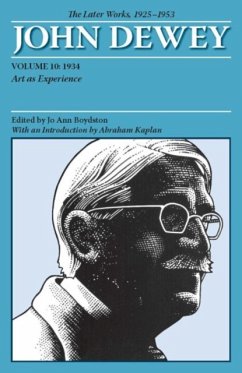 Cover Collected Works of John Dewey v. 10; 1934, Art as Experience