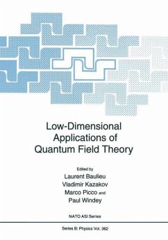 Low-Dimensional Applications of Quantum Field Theory - Baulieu, L. / Kazakov, Vladimir / Picco, Marco / Windey, Paul (Hgg.)