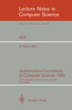 Mathematical Foundations of Computer Science 1990