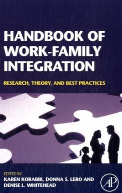 Handbook of Work-Family Integration